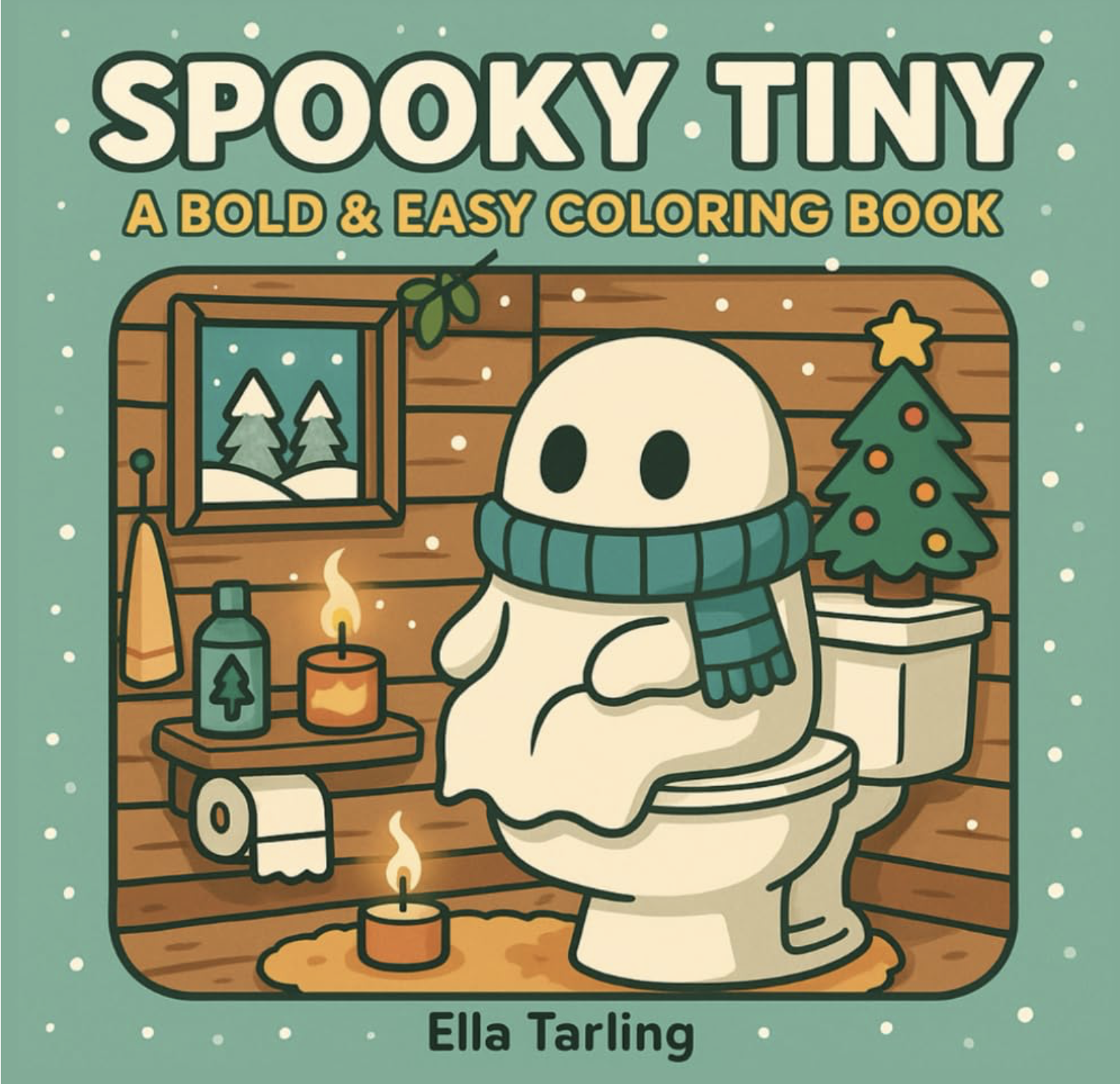 Spooky Tiny Coloring Book