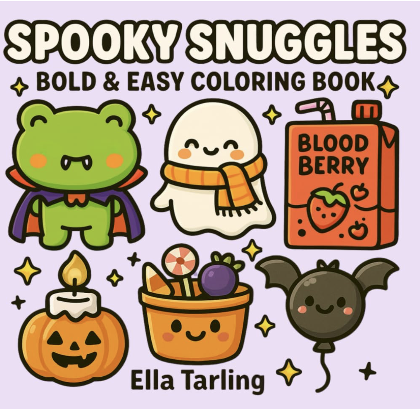 Spooky Snuggles Coloring Book